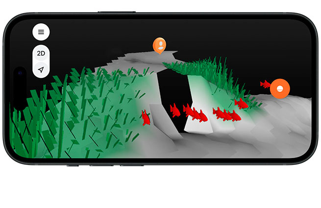 3D-батиметрична карта - CHIRP+ 4