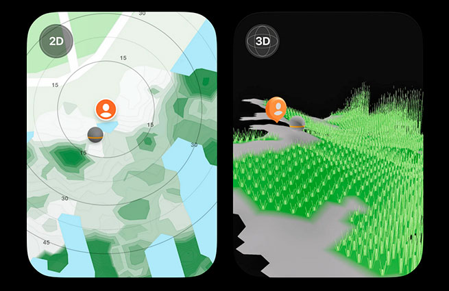 Закидний ехолот Deeper CHIRP+ 4 - Рослинність