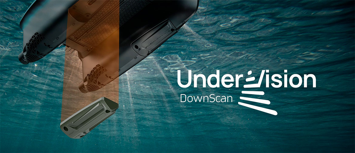 Сонар CHIRP та модуль DownScan Undervision
